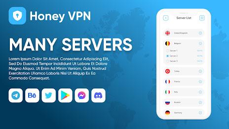 Honey VPN - Fast & Secure Zrzut ekranu 2