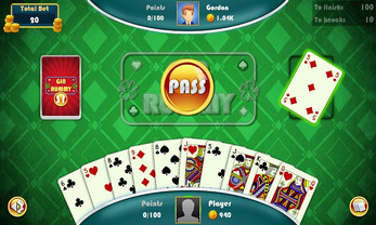 Gin Rummy Gold Captura de tela 0