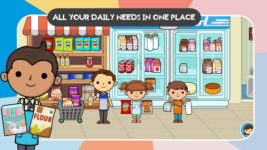 Lila's World: Grocery Store 스크린샷 3