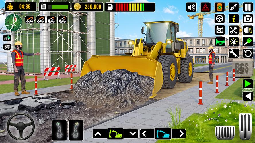 City Road Construction Games Captura de pantalla 1