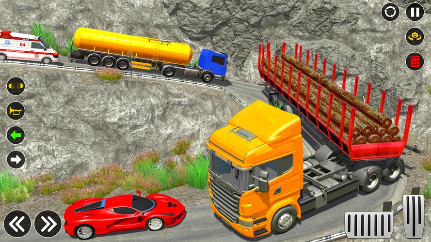 Truck Driving Game Truck Games 스크린샷 2