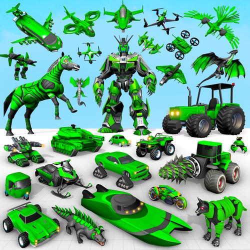 Horse Robot: Car Robot Games应用截图第0张