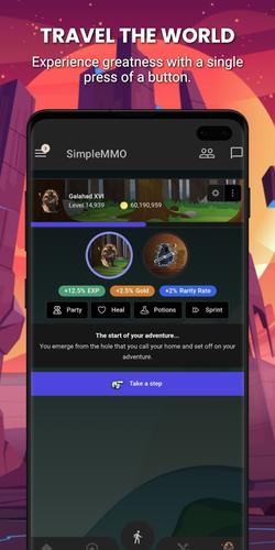SimpleMMO (MMORPG - PVP - RPG)應用截圖第0張