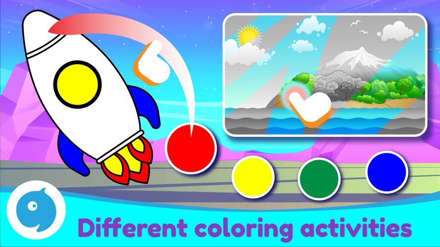 Colors & shapes learning Games Capture d'écran 0