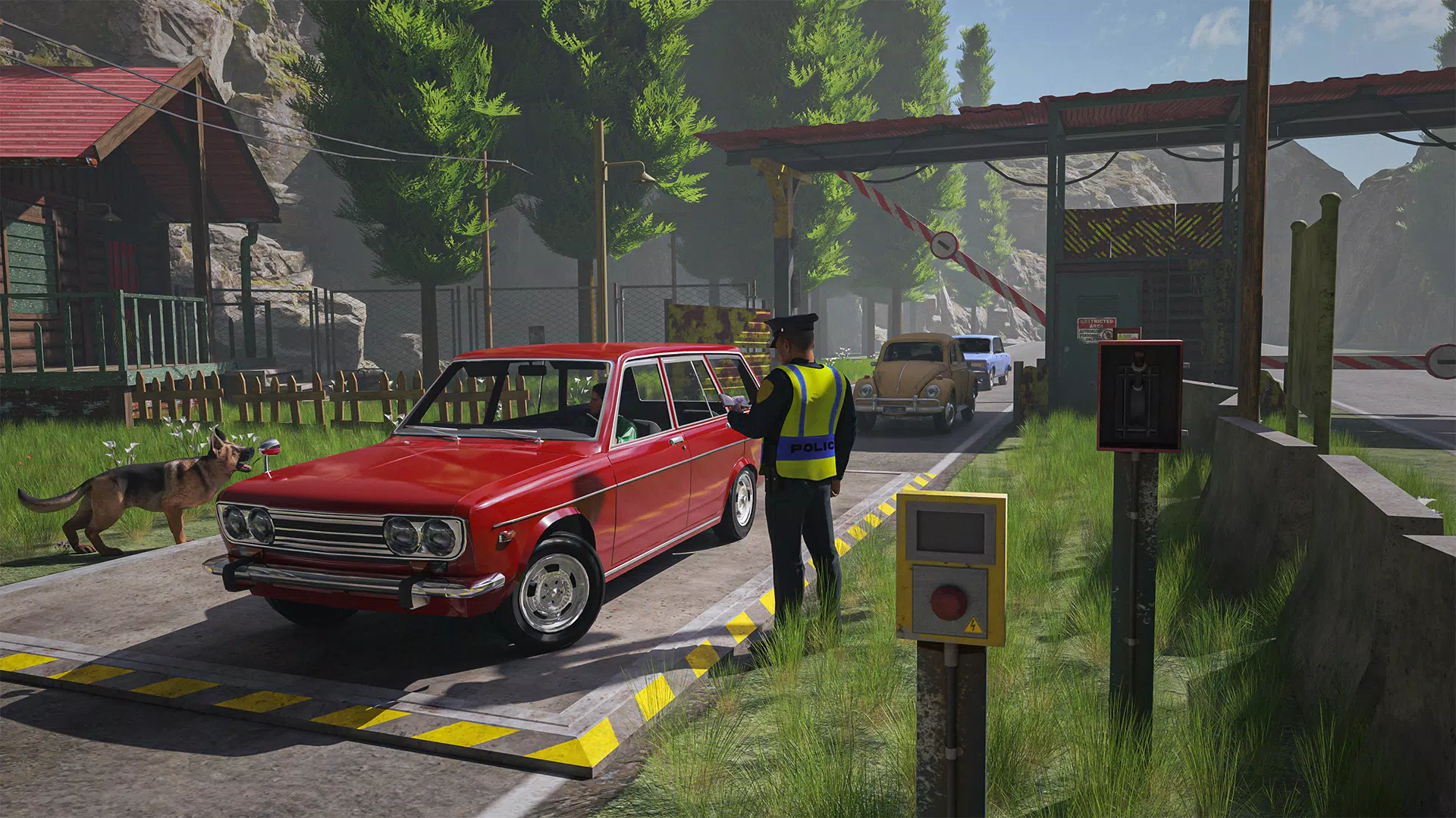 Border Patrol Police Game Captura de pantalla 2