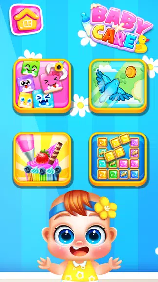 My Baby Care Newborn Games Ảnh chụp màn hình 1