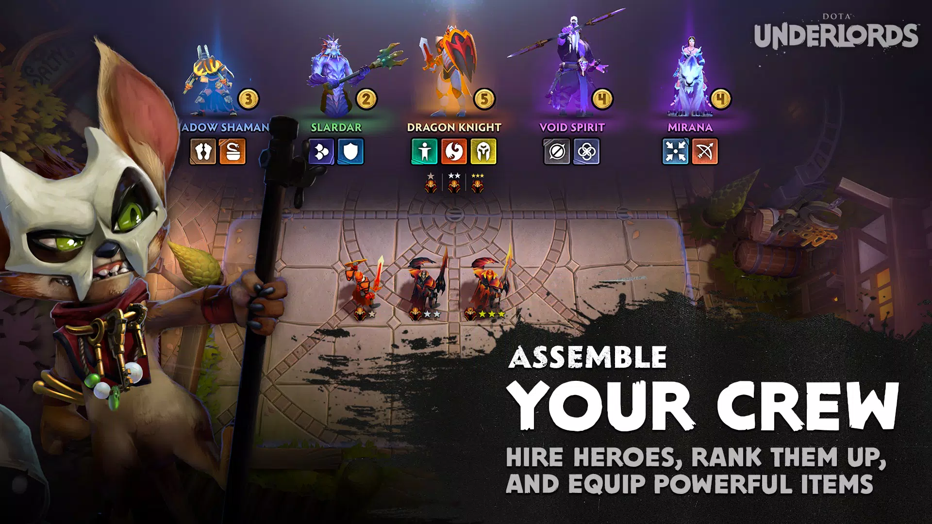 Dota Underlords স্ক্রিনশট 1