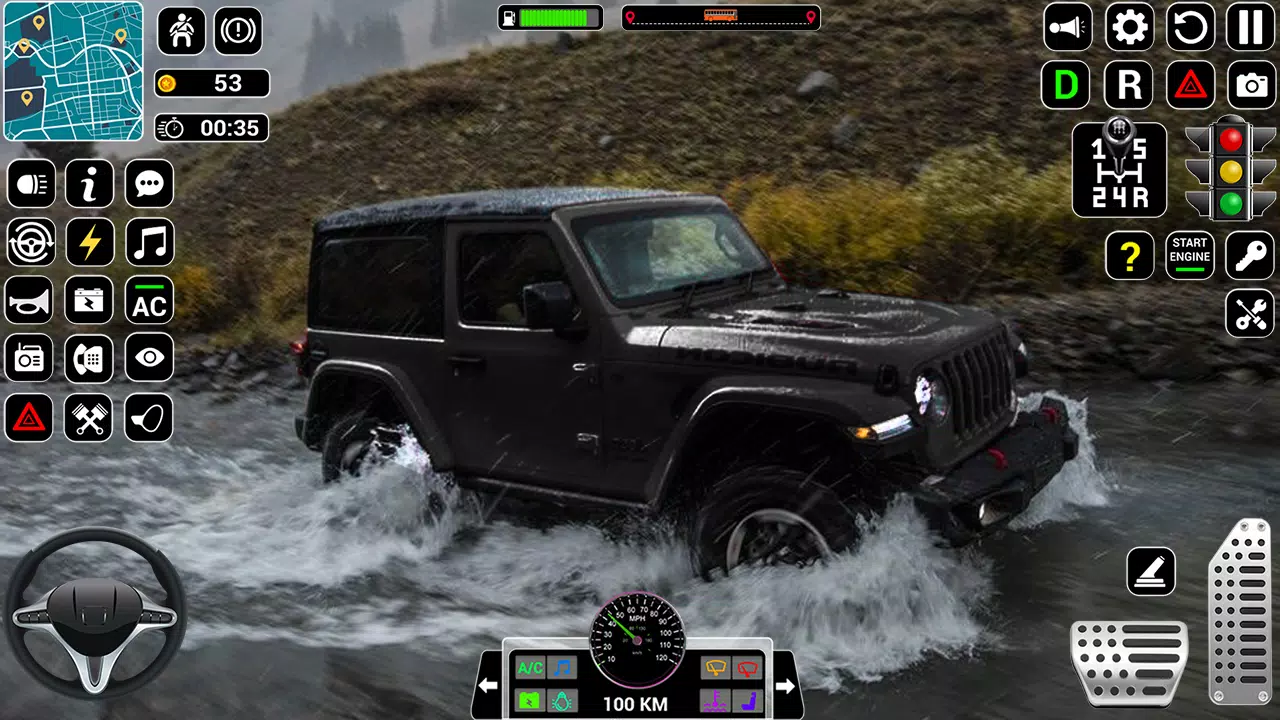 SUV 4x4 Jeep Driving Games 3D应用截图第1张