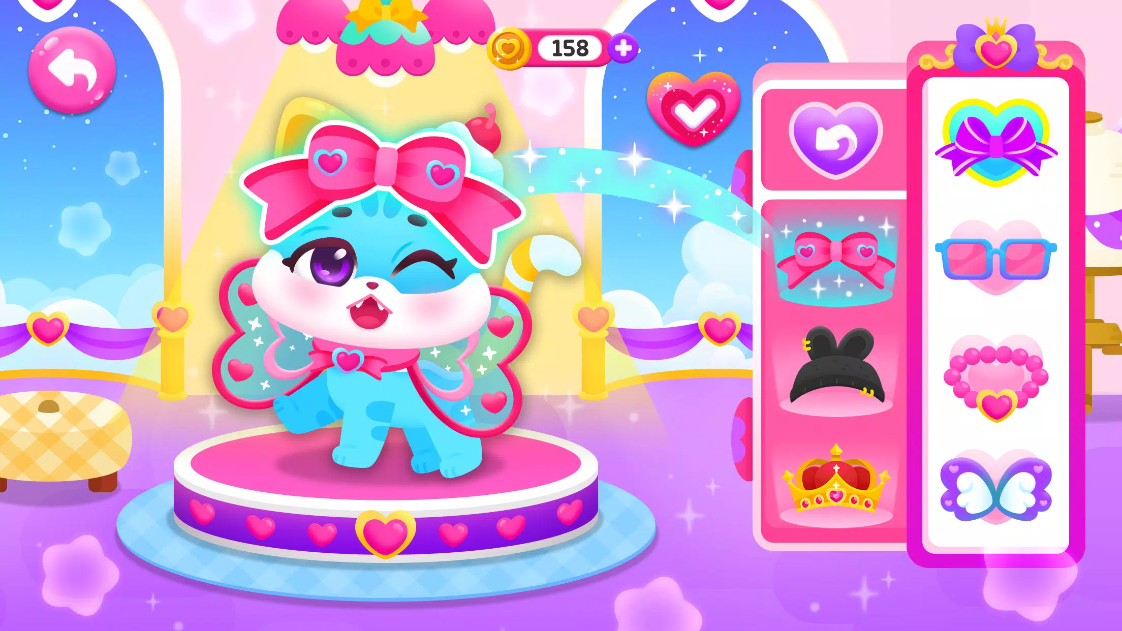 Cocobi Cotton Candy Kitten Captura de pantalla 1