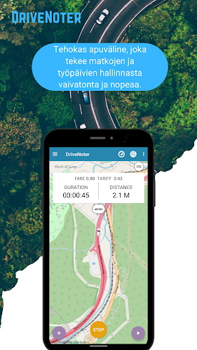 Mileage Tracker - DriveNoter Captura de pantalla 1