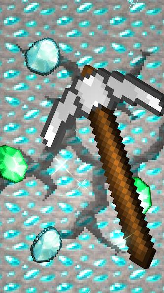 PickCrafter - Idle Craft Game Mod Captura de pantalla 1