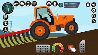 Farm Tractors Dinosaurs Games ဖန်သားပြင်ဓာတ်ပုံ 3