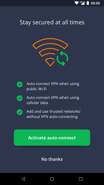 Avast SecureLine VPN Proxy Screenshot 0