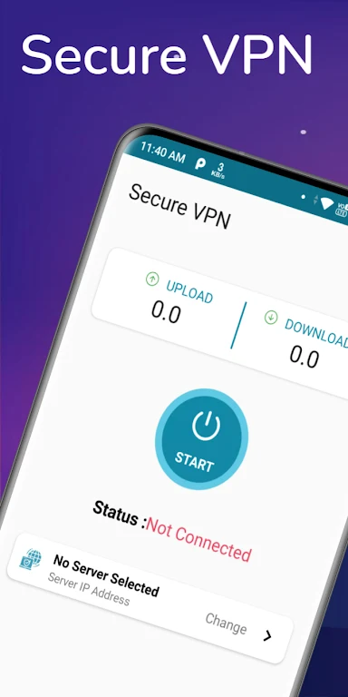 Secure VPN Proxy Captura de pantalla 0