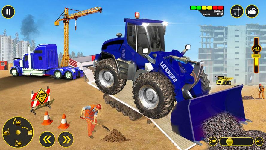 Heavy Excavator Simulator Game ภาพหน้าจอ 2
