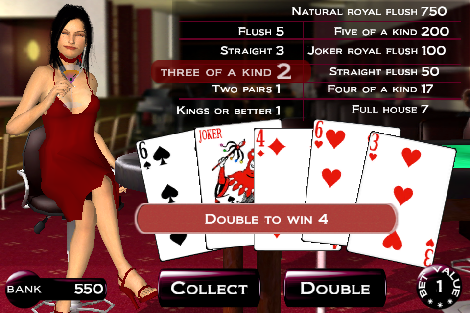Joker Poker Deluxe Schermafbeelding 1