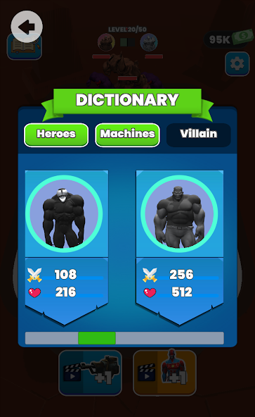 Merge Master Superhero Battle Mod स्क्रीनशॉट 3
