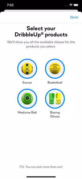 DribbleUp - Sports & Fitness Schermafbeelding 0
