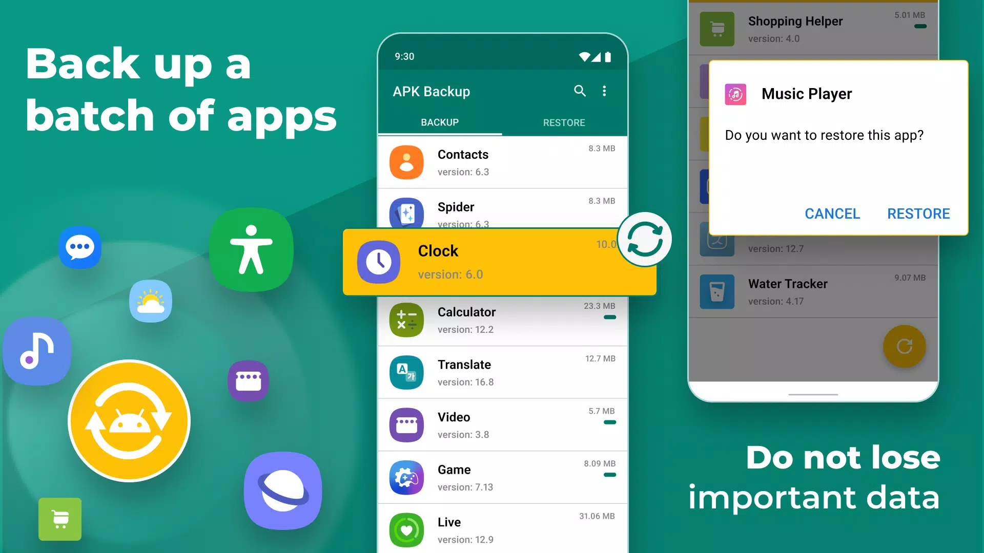 APK Backup應用截圖第0張
