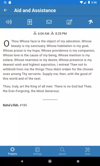 Baha’i Prayers and Writings應用截圖第2張