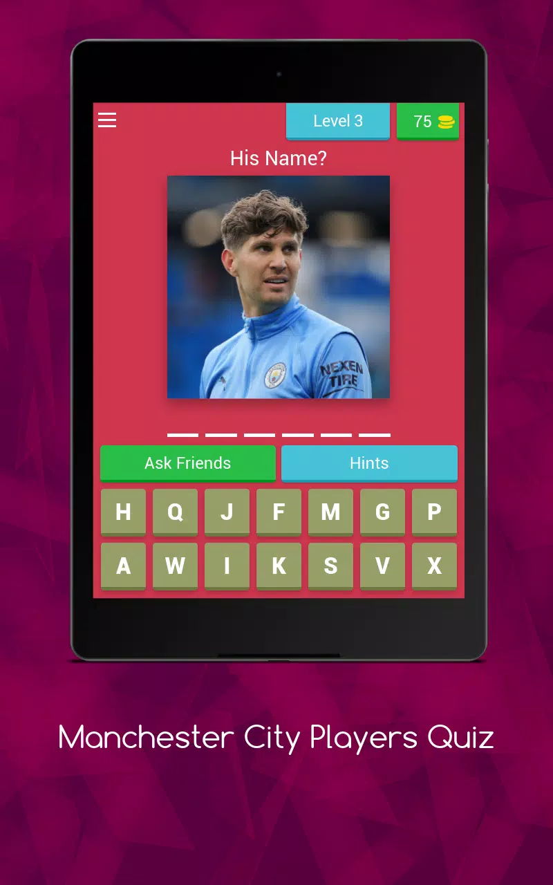 Manchester City Player’s Quiz Screenshot 3