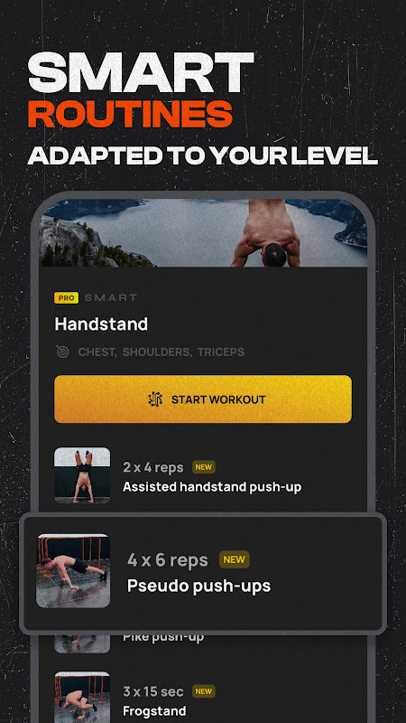 Calisteniapp Workout 스크린샷 0