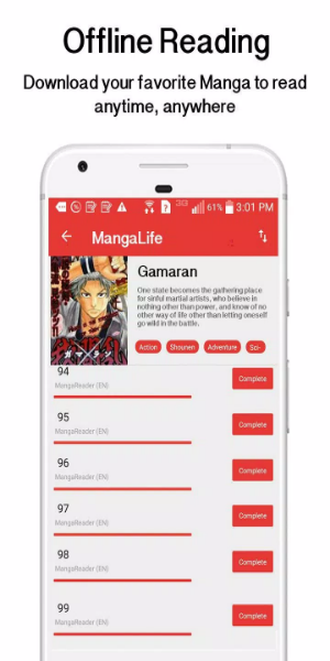 Manga Life - Manga & Comic Reader Capture d'écran 1