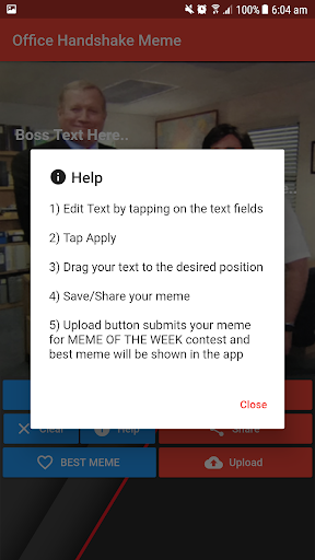 Office Handshake Meme Creator Tangkapan skrin 2