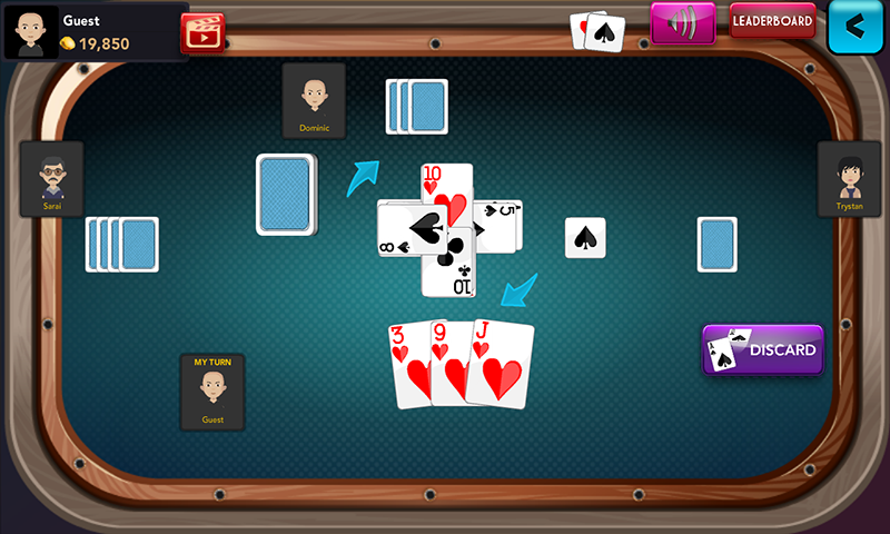 Offline Crazy Eights - Free Card Game Screenshot 3