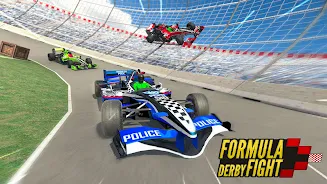 Formula Car Crash Mad Racing Captura de tela 3