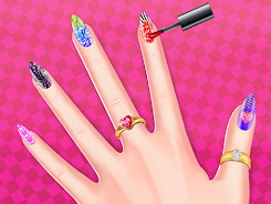 Nail Salon - Fashion Nail Art स्क्रीनशॉट 0