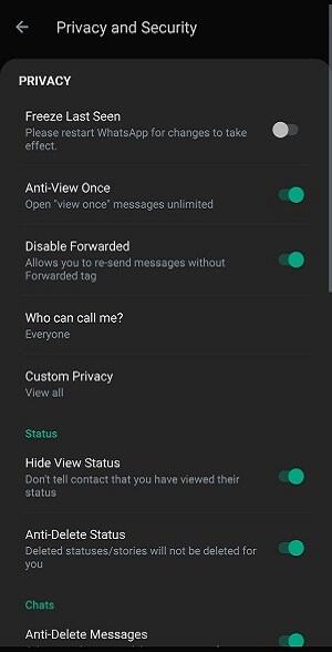 GB Whatsapp Pro 18.85 Screenshot 1