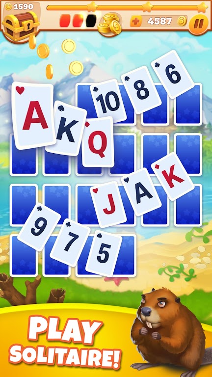 Solitaire Tarot: Fun Card Patience & Travelling應用截圖第0張