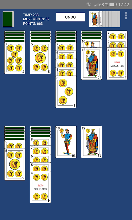 Spanish Spider Solitaire ภาพหน้าจอ 2