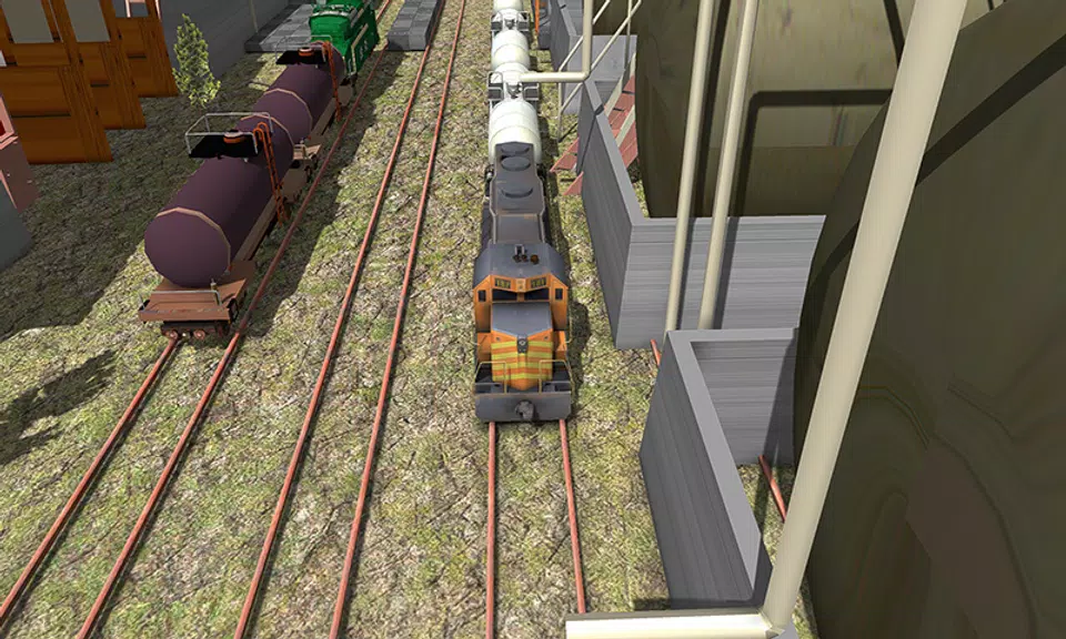 Oil Tanker Train Driving Sim スクリーンショット 2