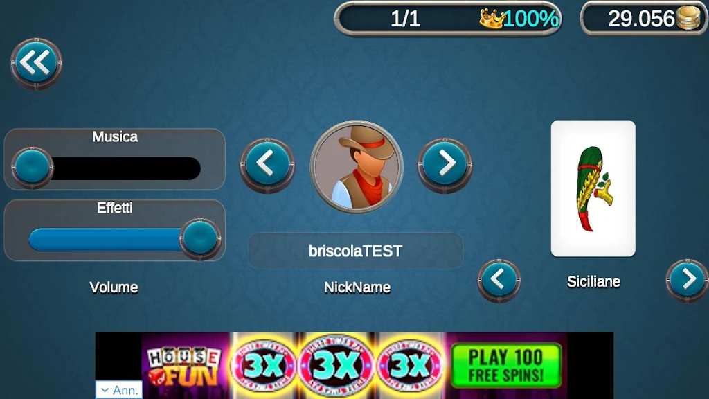 Briscola Pazza OnLine ภาพหน้าจอ 2