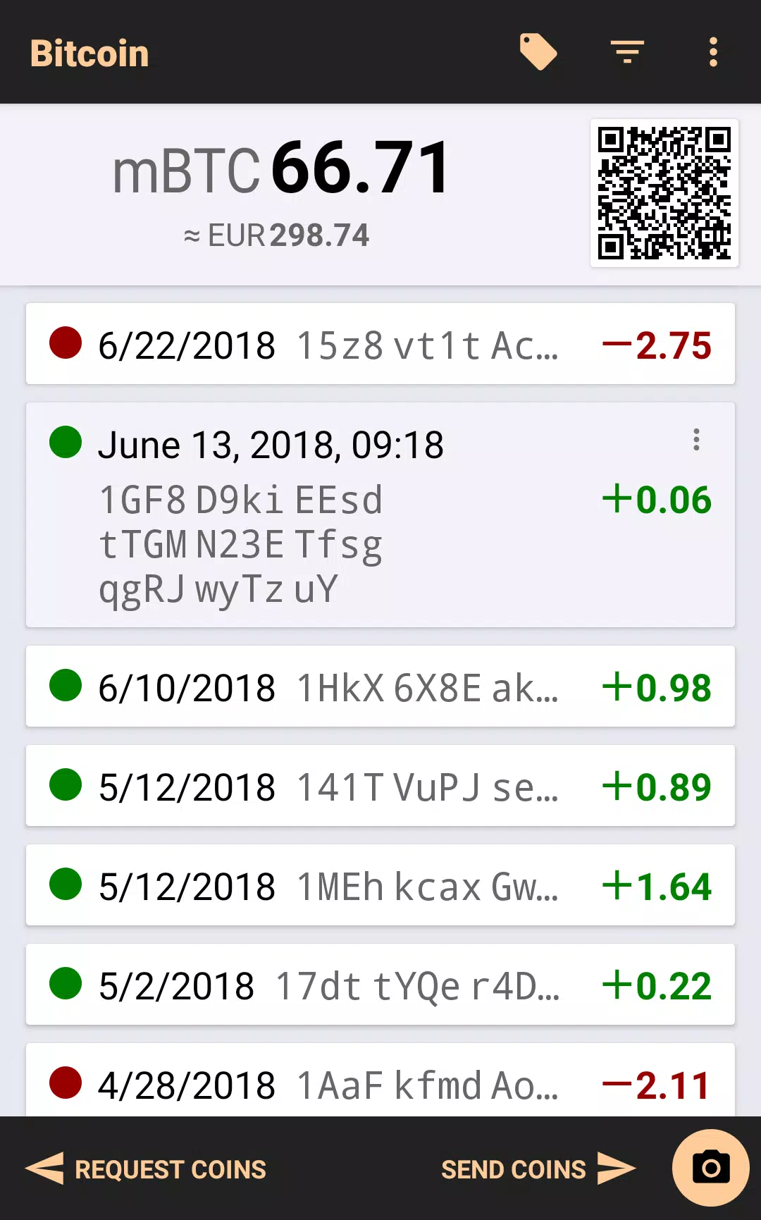 Bitcoin Wallet應用截圖第0張