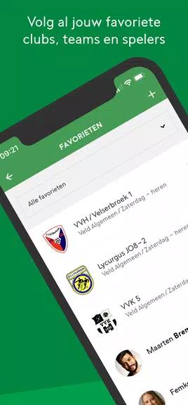 Voetbal.nl - De officiële app Screenshot 0