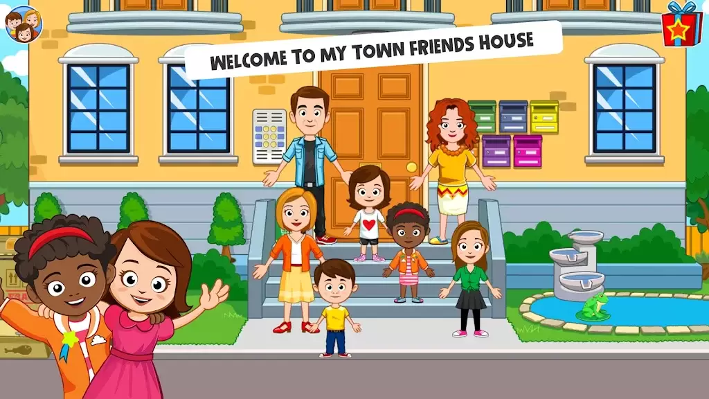 My Town: Friends house game ภาพหน้าจอ 0