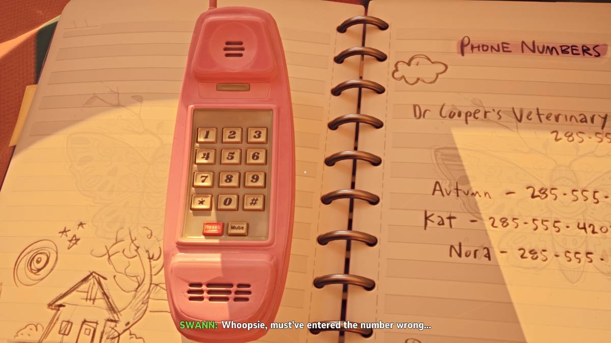 Numéros de téléphone des œufs de Pâques dans Lost Records: Bloom & Rage