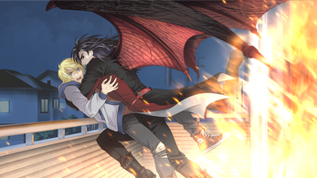 Vampire Slave: A Yaoi Visual Novel Captura de tela 3