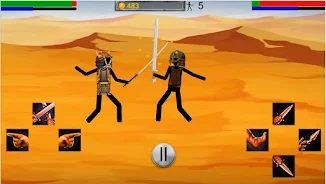 Stickman Sword Duel Captura de pantalla 3