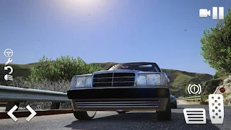 Mercedes 190E: Crime City Ride Screenshot 3