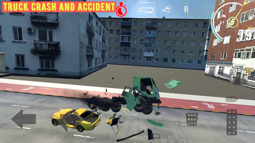 Truck Crash And Accident Скриншот 0