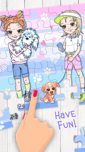 Jigsaw puzzles for girls应用截图第0张