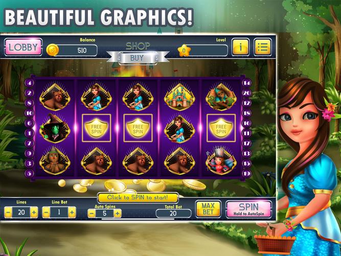 Wizard Of Wonderland Slots Capture d'écran 1