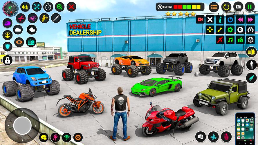 Indian Bike Gangster Simulator ဖန်သားပြင်ဓာတ်ပုံ 1