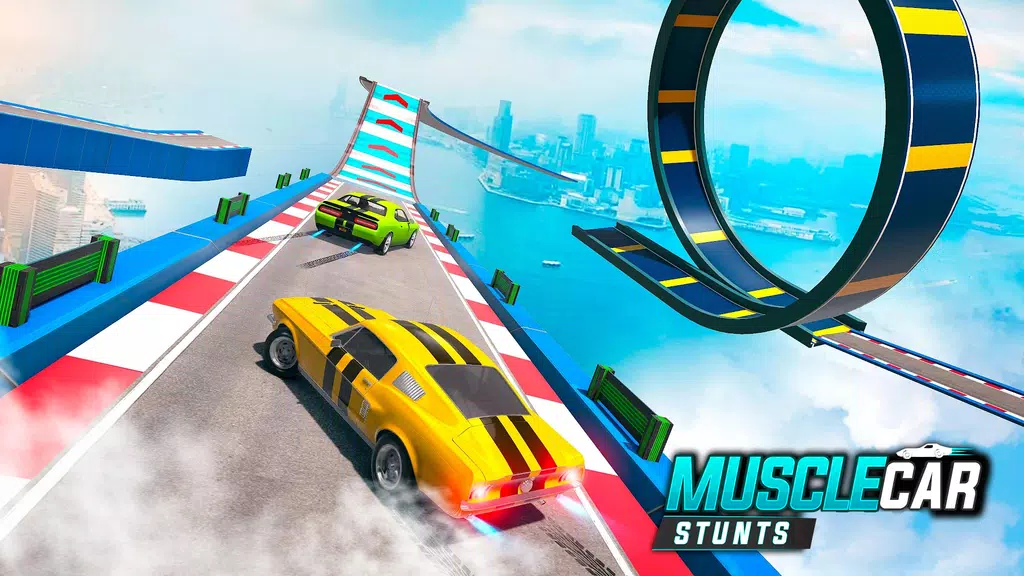 Muscle Car Stunts - Ramp Car應用截圖第2張