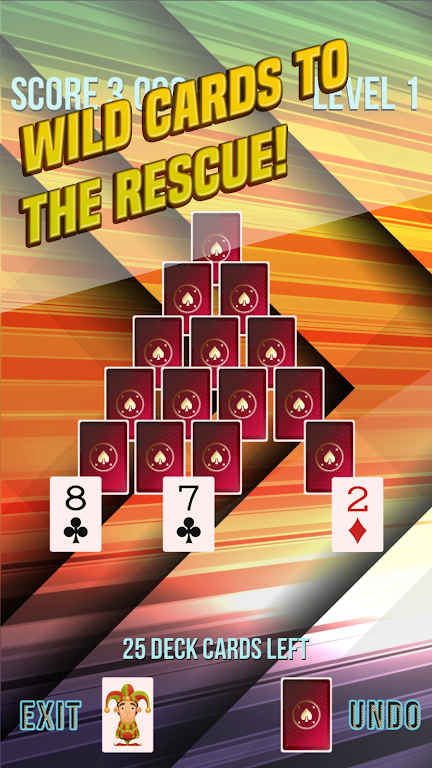 Pyramid Solitaire Supreme Schermafbeelding 2