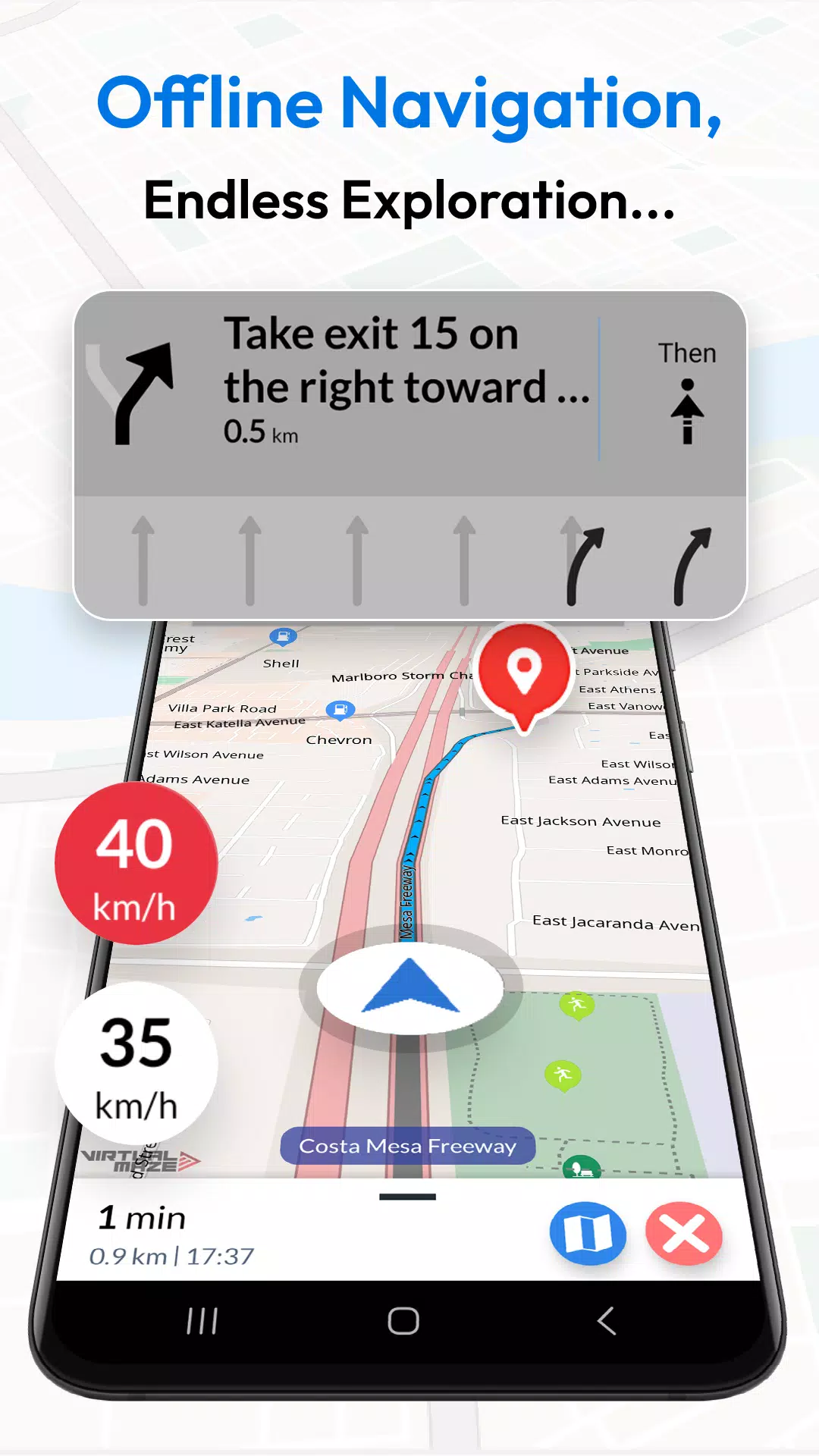 Offline Map Navigation Screenshot 0